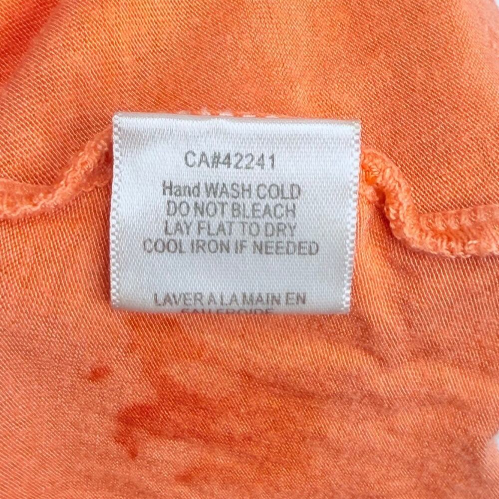 Young Fabulous & Broke Strapless Tie Dye Maxi Dress Womens XS Orange Pink Jersey - Picture 8 of 10